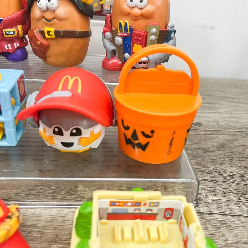 Vintage McDonalds Happy Meal Toy Lot McNugget Buddies Changeables 12pc